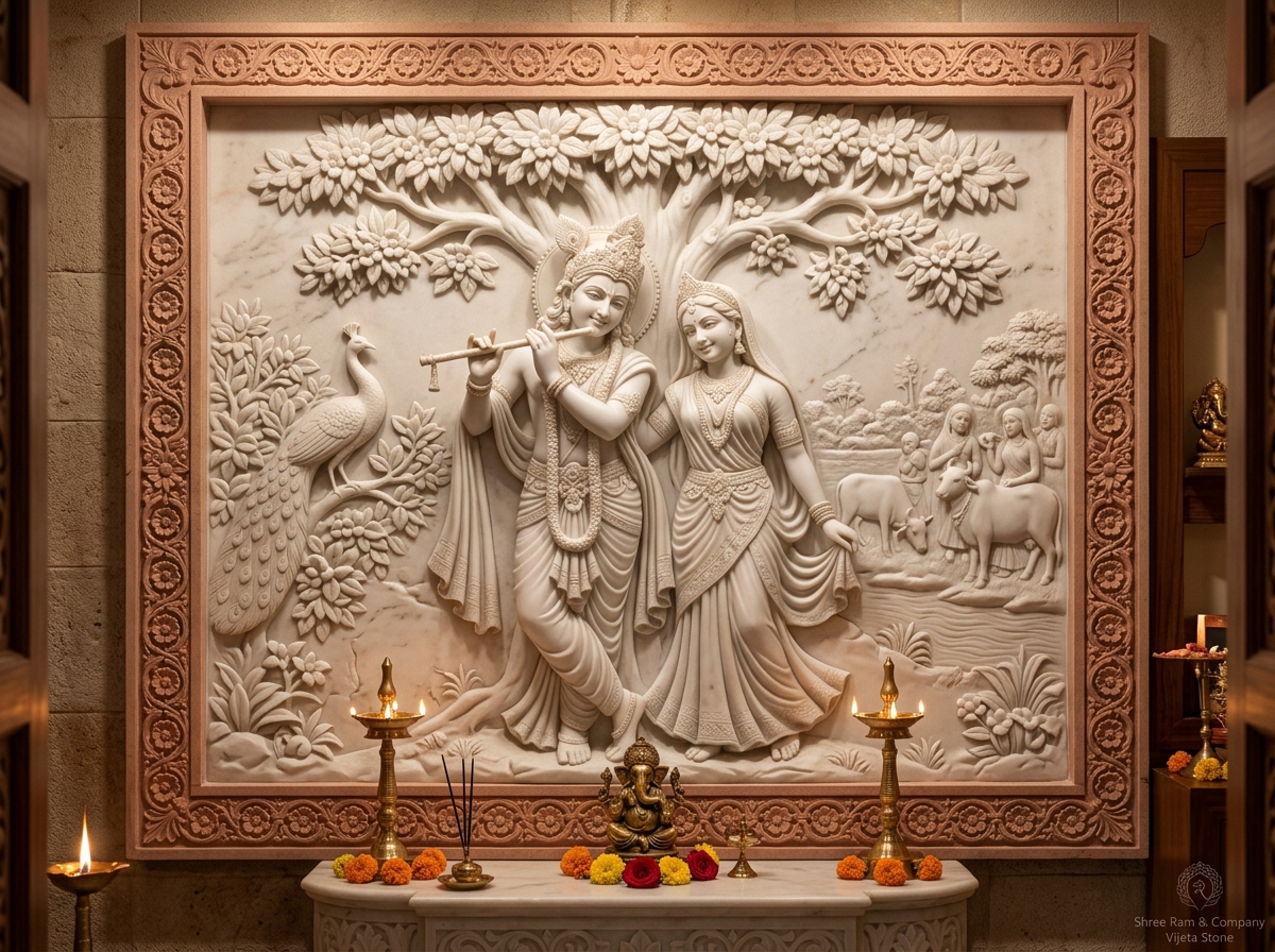 Divine Lord Ganesha Idol in Pure White Marble Architectural Handcrafted Natural Stone Carving - Shree Ram & Company Jaipur - View 3